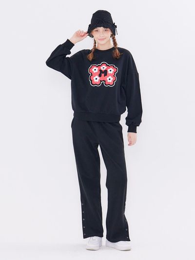 METAPHER MET Flower Sweatshirt & Sweatpant Set