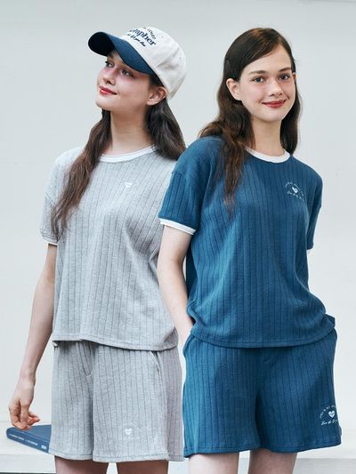 METAPHER MET Summer Knit Heart Set
