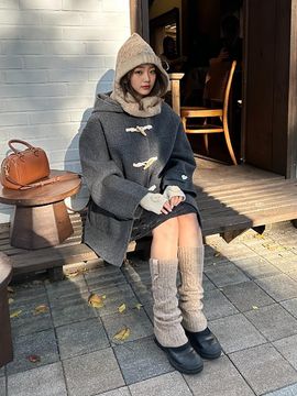 METAPHER MET Wool Cable Balaclava Leg Warmers Set