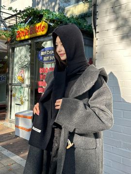 METAPHER MET Wool Muffler Balaclava [Black]