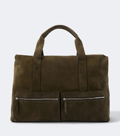 Metier Métier Racer 53 suede duffel bag