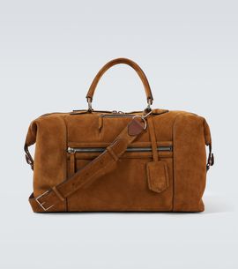 Metier MÃ©tier Vagabond suede duffel bag