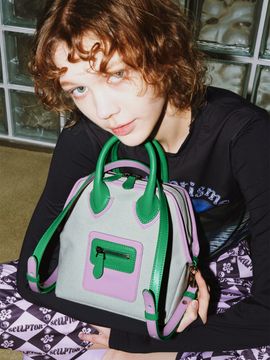 mfnt PLAY Miss Kim Lilac Bag (Two-Tone Canvas)