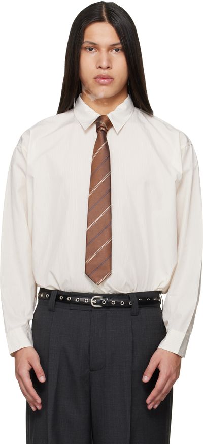 mfpen mfpen Beige Exact Shirt