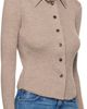 mfpen mfpen Beige Knitted Rib Cardigan - 2