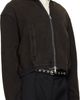 mfpen mfpen Black Cropped Leisure Zip Up Sweater - 2