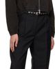mfpen mfpen Black Cropped Leisure Zip Up Sweater - 4