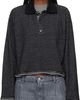 mfpen mfpen Black Cropped LS Polo - 1