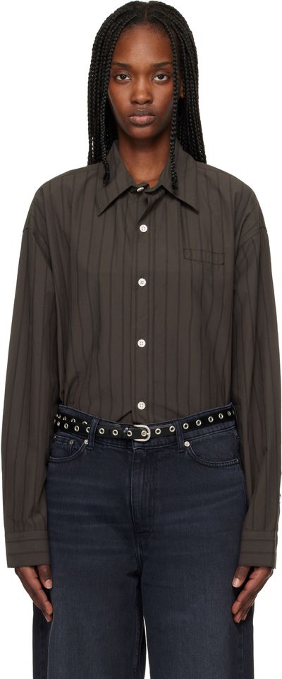 mfpen mfpen Brown Essay Shirt
