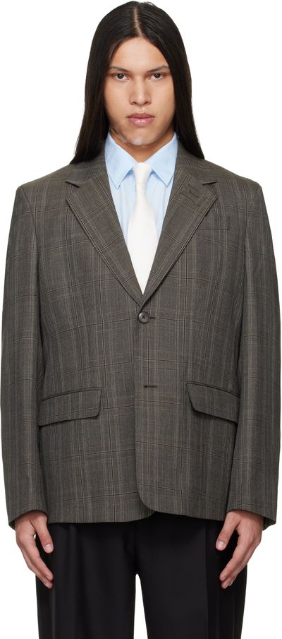 mfpen mfpen Brown Estate Blazer