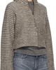 mfpen mfpen Gray Cropped Leisure Zip Up Jacket - 2
