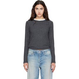 mfpen mfpen Gray LS Rib T-shirt