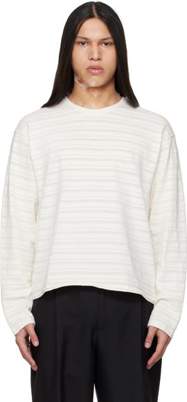 mfpen mfpen Off-White Round Neck Sweater