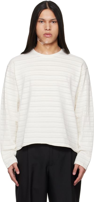 mfpen mfpen Off-White Round Neck Sweater