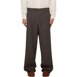 mfpen mfpen Taupe Patch Trousers