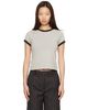 mfpen mfpen Taupe Ringer T-shirt - 1