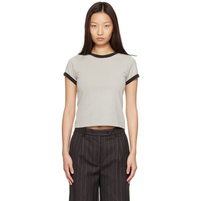 mfpen mfpen Taupe Ringer T-shirt