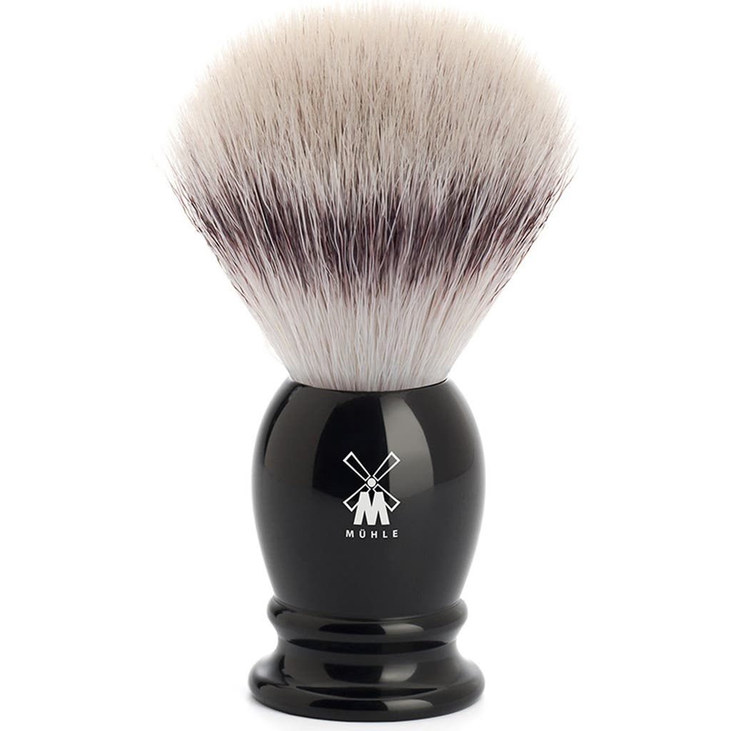 MÜHLE MÜHLE Classic Medium Black Silvertip Fiber Shaving Brush 