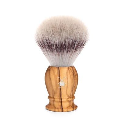 MÜHLE MÜHLE Classic Medium Olive Wood Silvertip Fiber Shaving Brush 