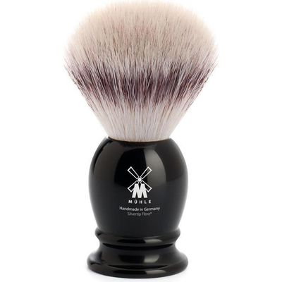 MÜHLE MÜHLE Classic Small Black Silvertip Fiber Shaving Brush 