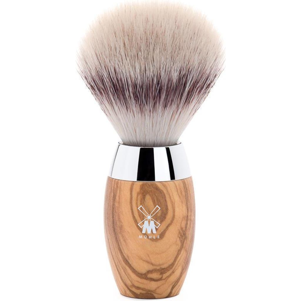 MÜHLE MÜHLE Kosmo Olive Wood Silvertip Fiber Shaving Brush 