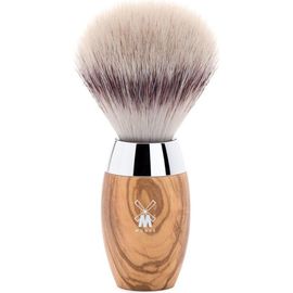 MÜHLE MÜHLE Kosmo Olive Wood Silvertip Fiber Shaving Brush 