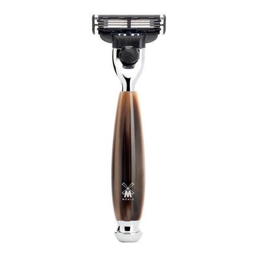 MÜHLE MÜHLE Vivo Brown Horn Mach-3 Razor