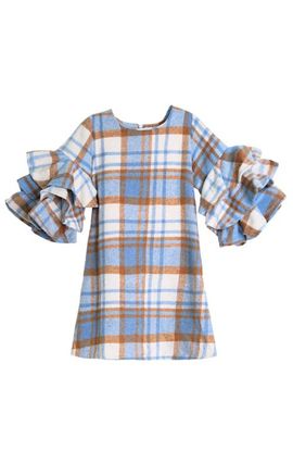Mia Belle Girls Mia Belle Girls Adorable Tiered Sleeve Sweater Dress
