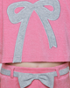 Mia Belle Girls Mia Belle Girls Casual Bow Top and Pleated Skirt Set - 5