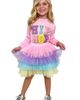 Mia Belle Girls Mia Belle Girls Girls Hip Hop Sparkle Sweatshirt Tutu Skirt Set - 1