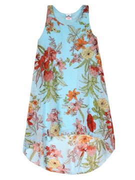 Mia Belle Girls Mia Belle Girls Girls Paradise Dreams Sleeveless Hi-Lo Dress