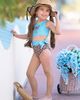 Mia Belle Girls Mia Belle Girls Girls Wild Waves Leopard One-Piece Bow Swimsuit - 2