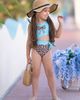 Mia Belle Girls Mia Belle Girls Girls Wild Waves Leopard One-Piece Bow Swimsuit - 4
