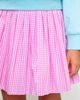 Mia Belle Girls Mia Belle Girls Happy School Days Sweatshirt and Gingham Skirt Set - 4