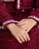 Mia Belle Girls Mia Belle Girls Holiday Cute Festive Jacket and Skirt Set - 5