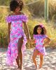 Mia Belle Girls Mia Belle Girls Kids' Watercolor Blooms One Piece Swimsuit - 3