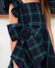 Mia Belle Girls Mia Belle Girls Scholarly Chic Plaid Bow Dress - 3