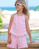 Mia Belle Girls Mia Belle Girls Sunny Daze Pom-Pom Tank and Short Set - 2