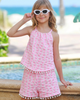 Mia Belle Girls Mia Belle Girls Sunny Daze Pom-Pom Tank and Short Set - 3