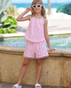 Mia Belle Girls Mia Belle Girls Sunny Daze Pom-Pom Tank and Short Set - 4