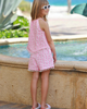 Mia Belle Girls Mia Belle Girls Sunny Daze Pom-Pom Tank and Short Set - 5