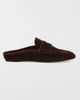 MIA Shoes MIA Shoes MIA Bridgetta Suede Loafer Mule in Espresso, Women's at Urban Outfitters - 1