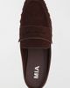 MIA Shoes MIA Shoes MIA Bridgetta Suede Loafer Mule in Espresso, Women's at Urban Outfitters - 4
