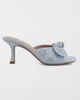 MIA Shoes MIA Shoes MIA Elyzza Bow Kitten Heel in Baby Blue, Women's at Urban Outfitters - 1