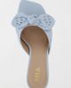 MIA Shoes MIA Shoes MIA Elyzza Bow Kitten Heel in Baby Blue, Women's at Urban Outfitters - 4
