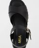 MIA Shoes MIA Shoes MIA Finna Studded Wooden Platform Sandal in Black, Women's at Urban Outfitters - 4