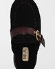 MIA Shoes MIA Shoes MIA Heidee Faux Shearling Buckle Mule in Black/Brown, Women's at Urban Outfitters - 4
