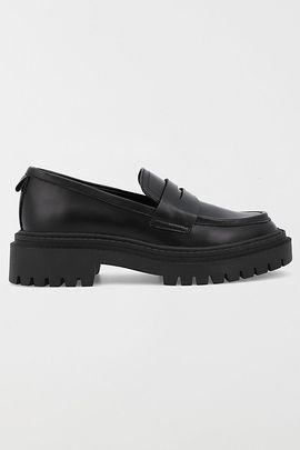 MIA Shoes MIA Shoes MIA Henrik Platform Penny Loafer in Black, Women's at Urban Outfitters