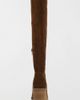 MIA Shoes MIA Shoes MIA Landen Suede Block Heel Knee High Boot in Cognac, Women's at Urban Outfitters - 3
