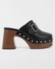 MIA Shoes MIA Shoes MIA Larina Platform Clog in Black, Women's at Urban Outfitters - 1